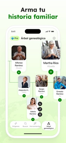 Arbol Genealogico: Ancestros iPhone screenshot 3