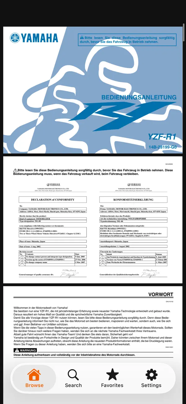 Screenshot #3 pour MotoManual