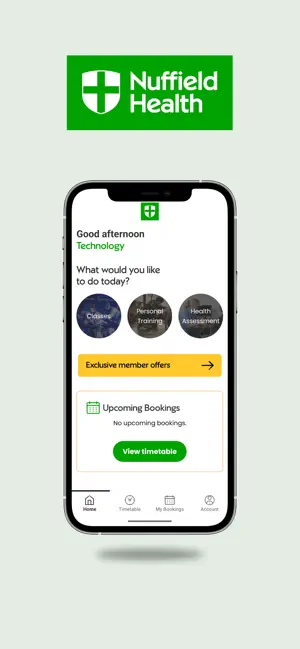 Nuffield Health iPhone screenshot 5