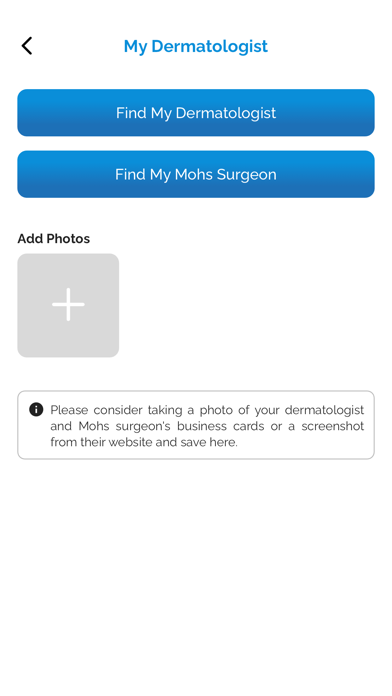 Skin Cancer Tracker Screenshot