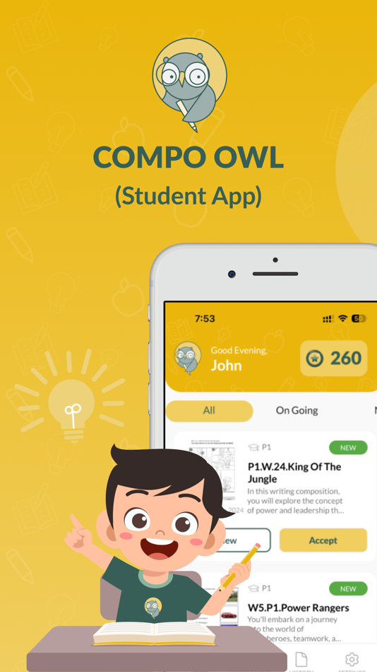 #1. Compo Owl (iOS) 由: EDUFERN PTE. LTD.