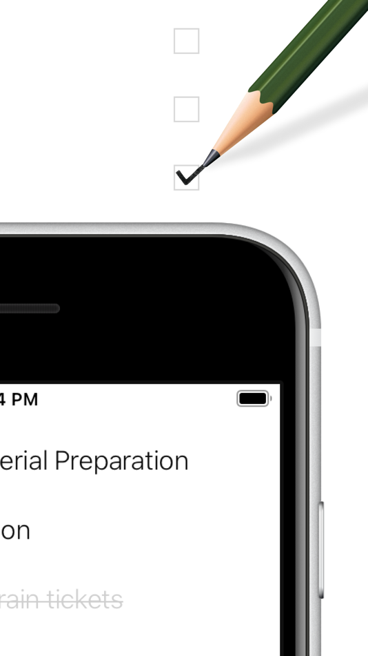 #2. monolist - simple checklist (iOS) Podle: Kazuhiro Sawamura