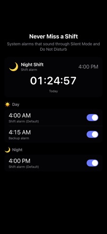 Shift Worker Calendar & Alarm screenshot