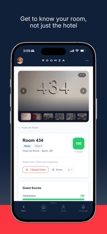 Roomza iPhone screenshot