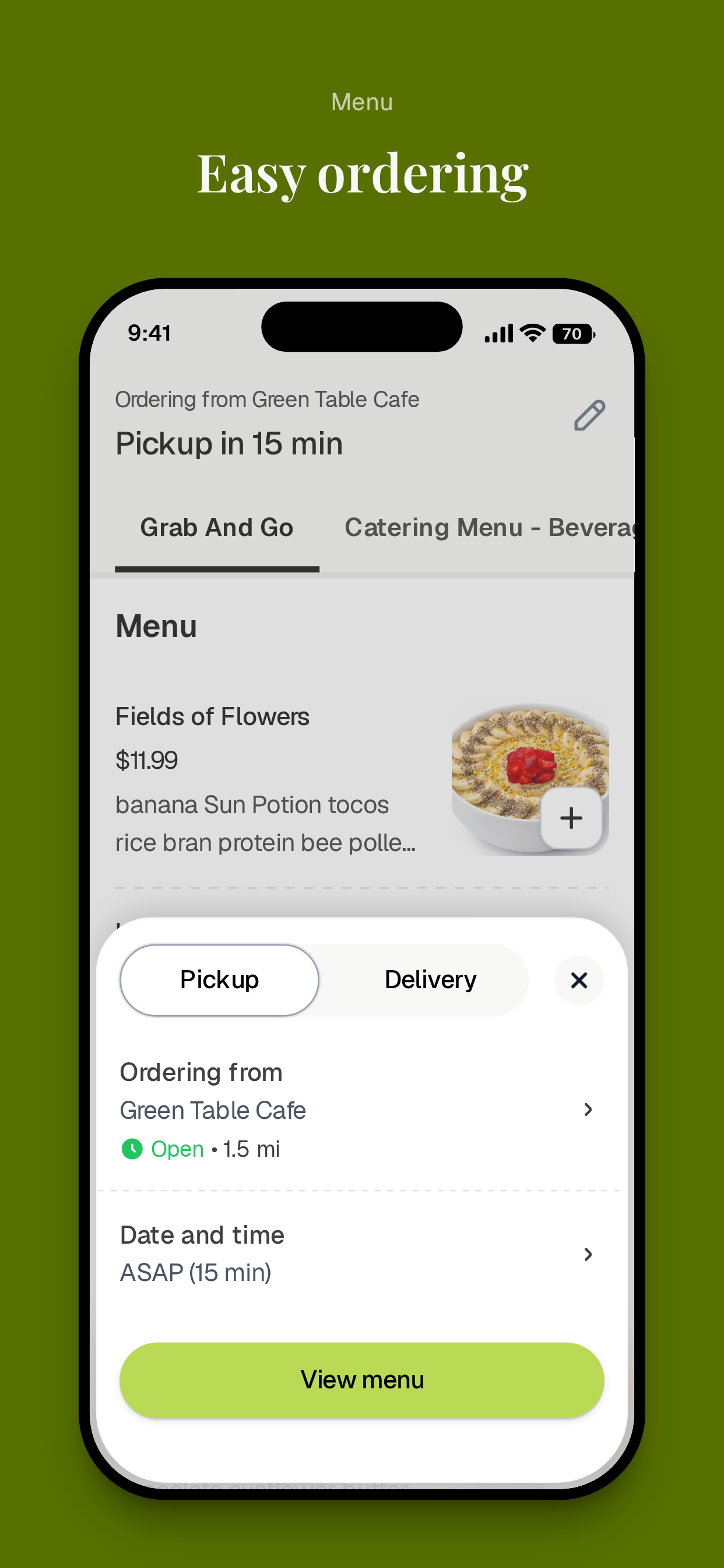 Green Table Cafe screenshot 3