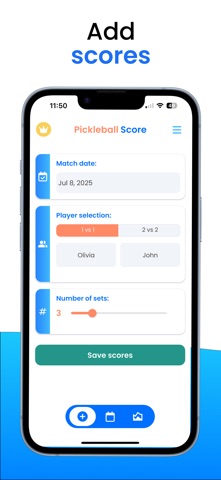 Pickleball Scorekeeper Counter screenshot