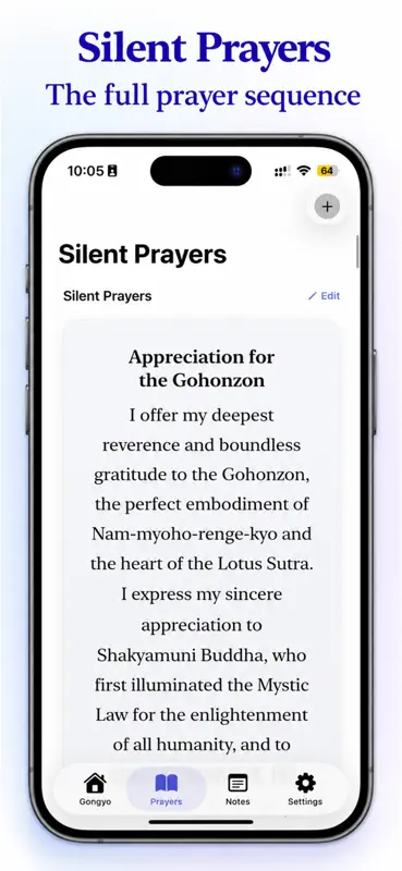 Nichiren Liturgy - Gongyo screenshot 2 of 7