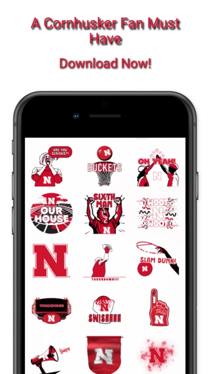 Cornhuskers Sticker Pack 2024 screenshot-3