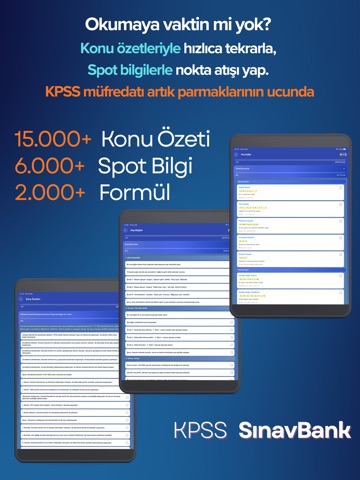 KPSS & AGS SınavBank iPad screenshot 6