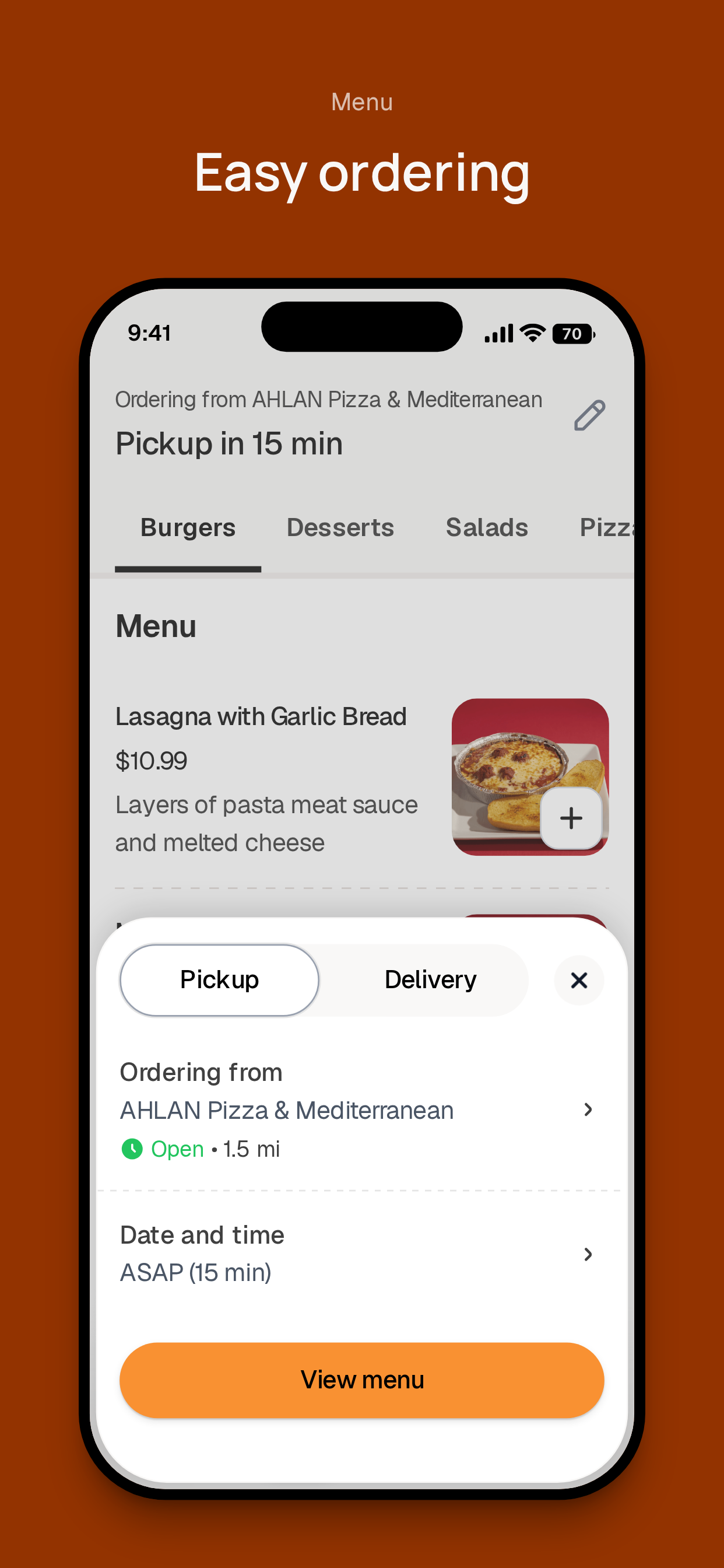 AHLAN Pizza & Mediterranean screenshot 3