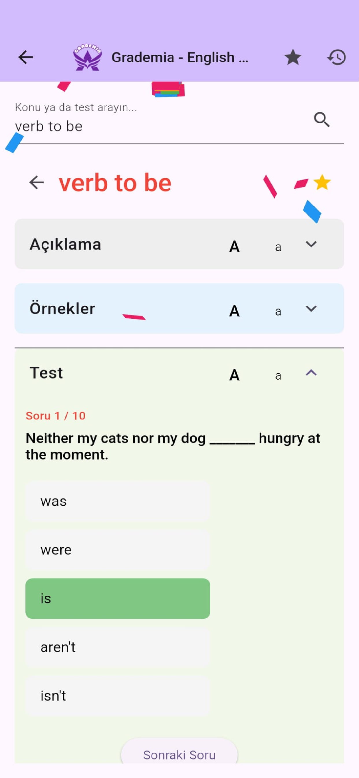 Grademia - English Grammar