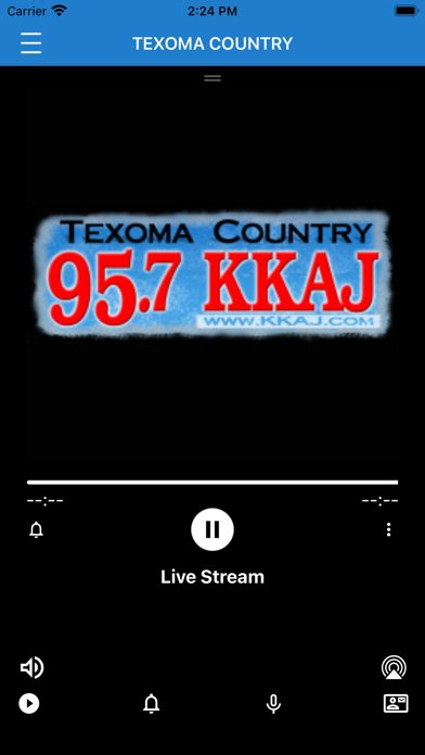 95.7 KKAJ iPhone screenshot 1 - Entertainment app