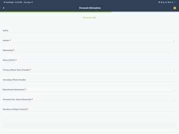 zukì – Loan app by SB Finance iPad screenshot 1