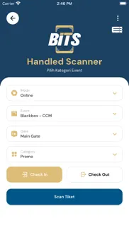 bits - ticket scanner iphone screenshot 2