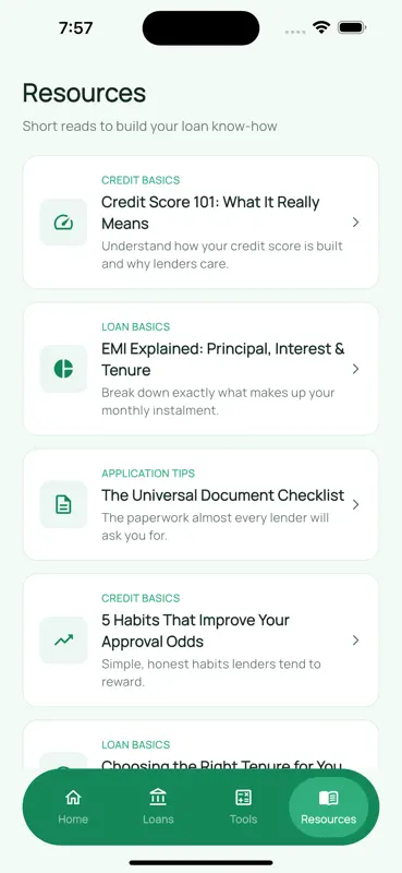 Aadhar Loan - Credit Loan Calc screenshot 3 of 3