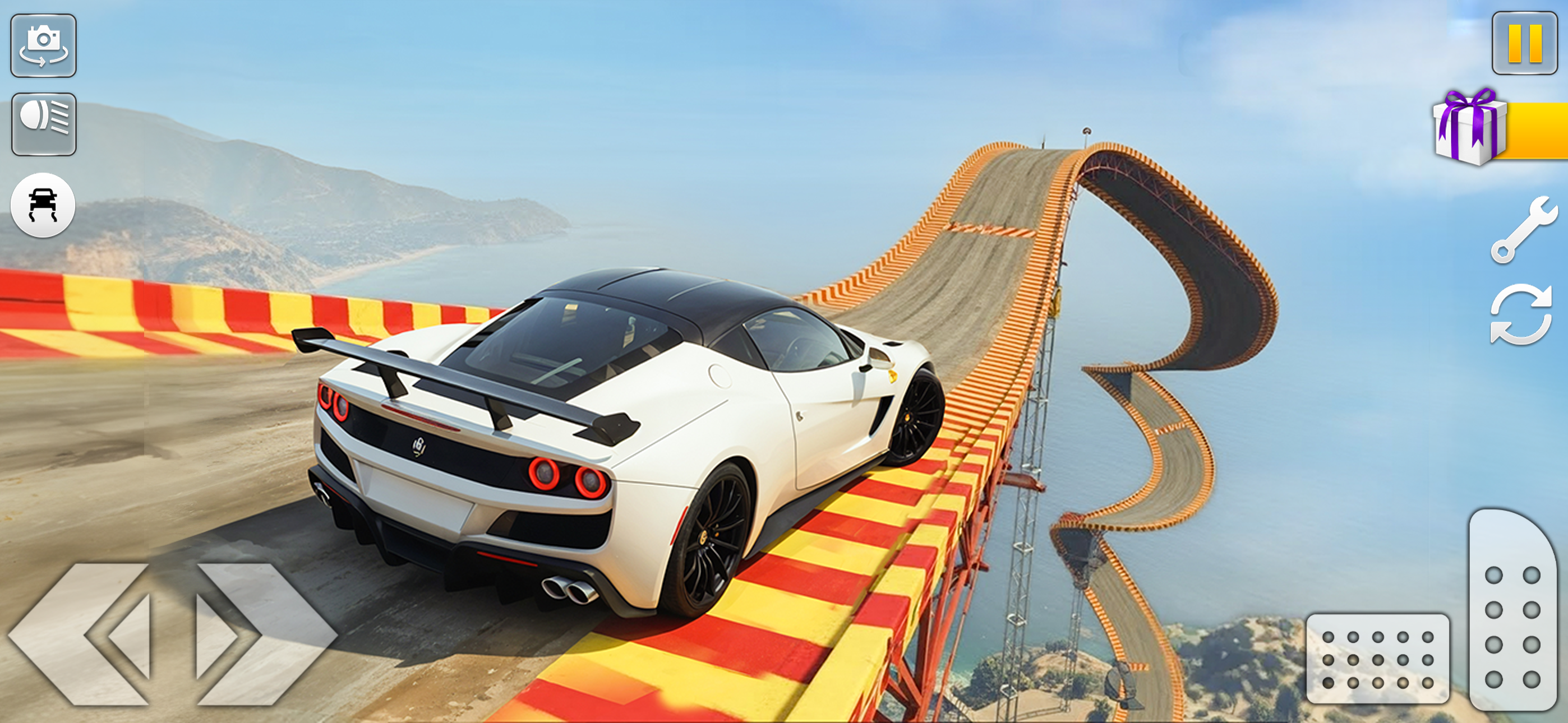 High Jump Car Stunt 3D Driver