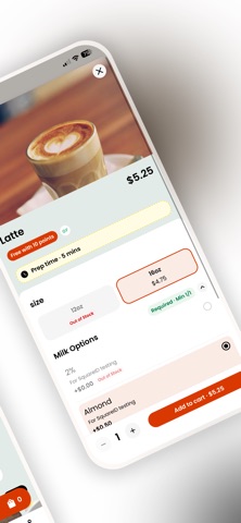 Willa Coffee iPhone screenshot