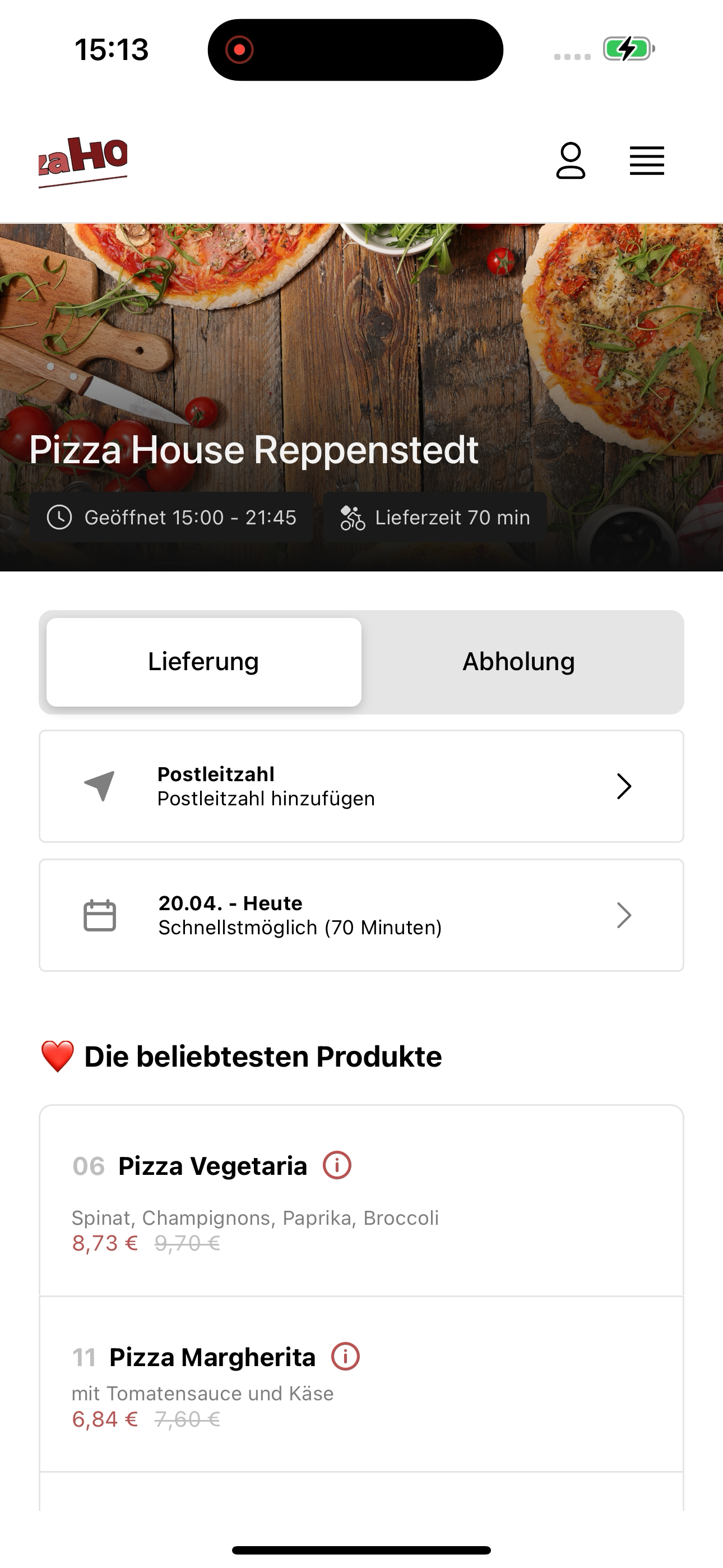 Pizza House Reppenstedt