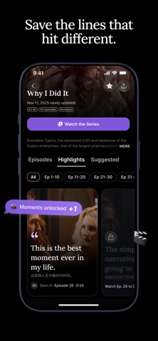ReelFluent: Dramas & Stories iPhone screenshot