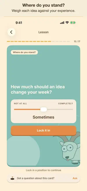 Curious Goat: Daily Learning screenshot 4