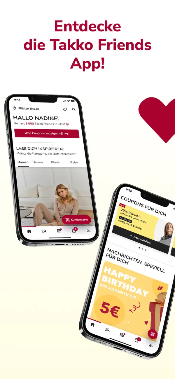 Takko Friends iPhone App Screenshot 1 – Shopping