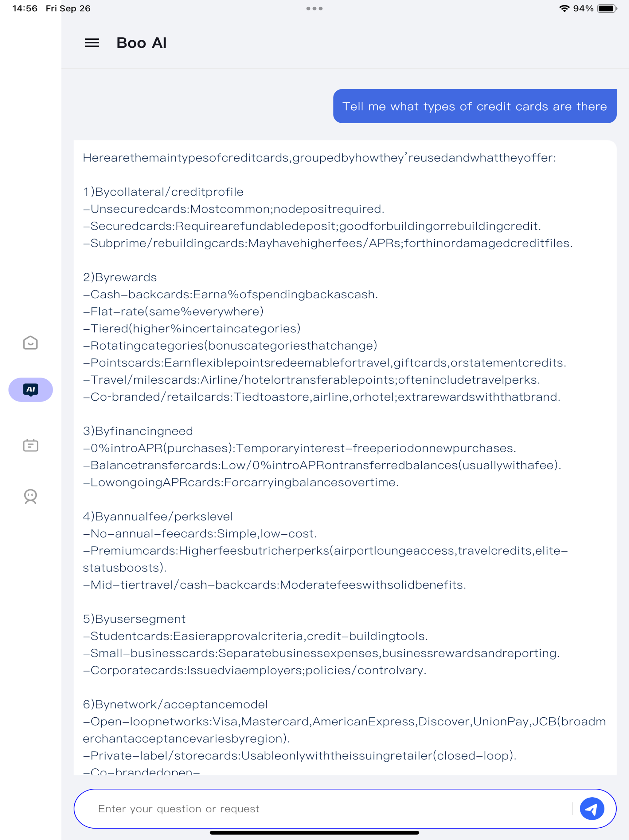 Boo AI: Finance Bonuses&Perks screenshot 9