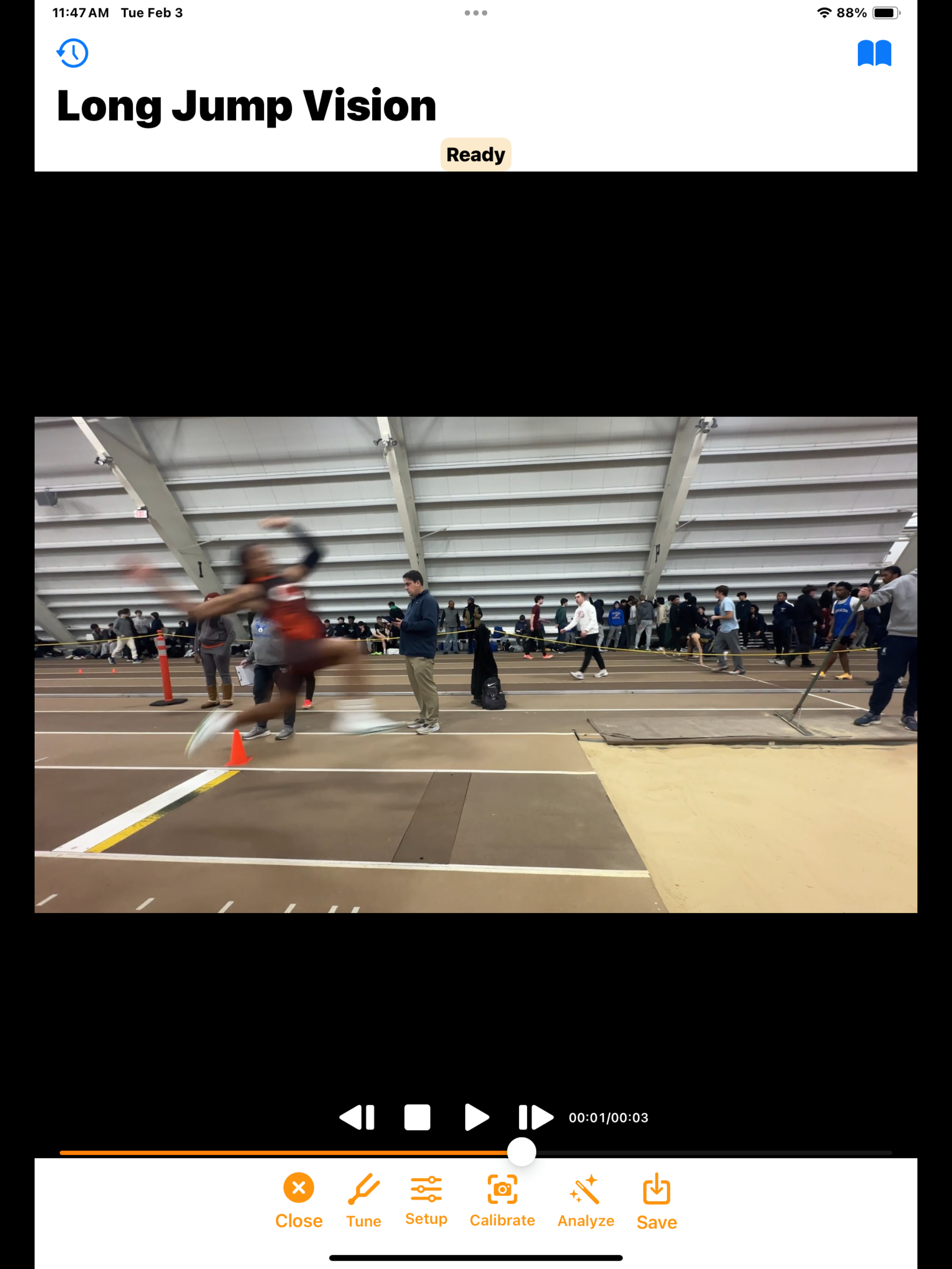 Long Jump Analyzer