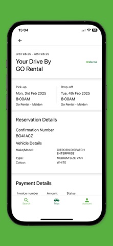 GO Rental screenshot