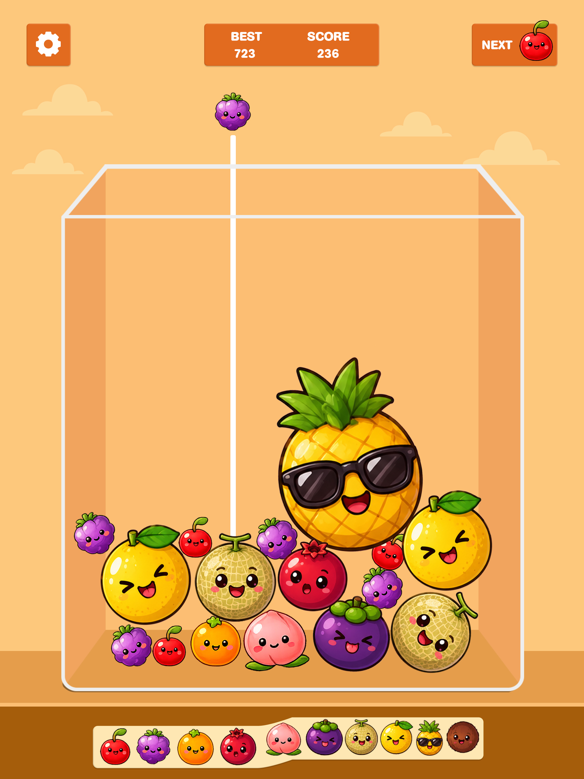 Fruit Merge Melon Puzzle screenshot 9