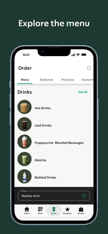 Starbucks UK screenshot 5 of 6