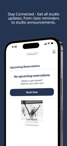 The BHLC App screenshot