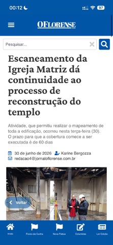 Jornal O Florense screenshot