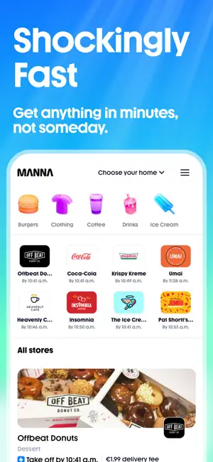 Manna Air Delivery screenshot 2