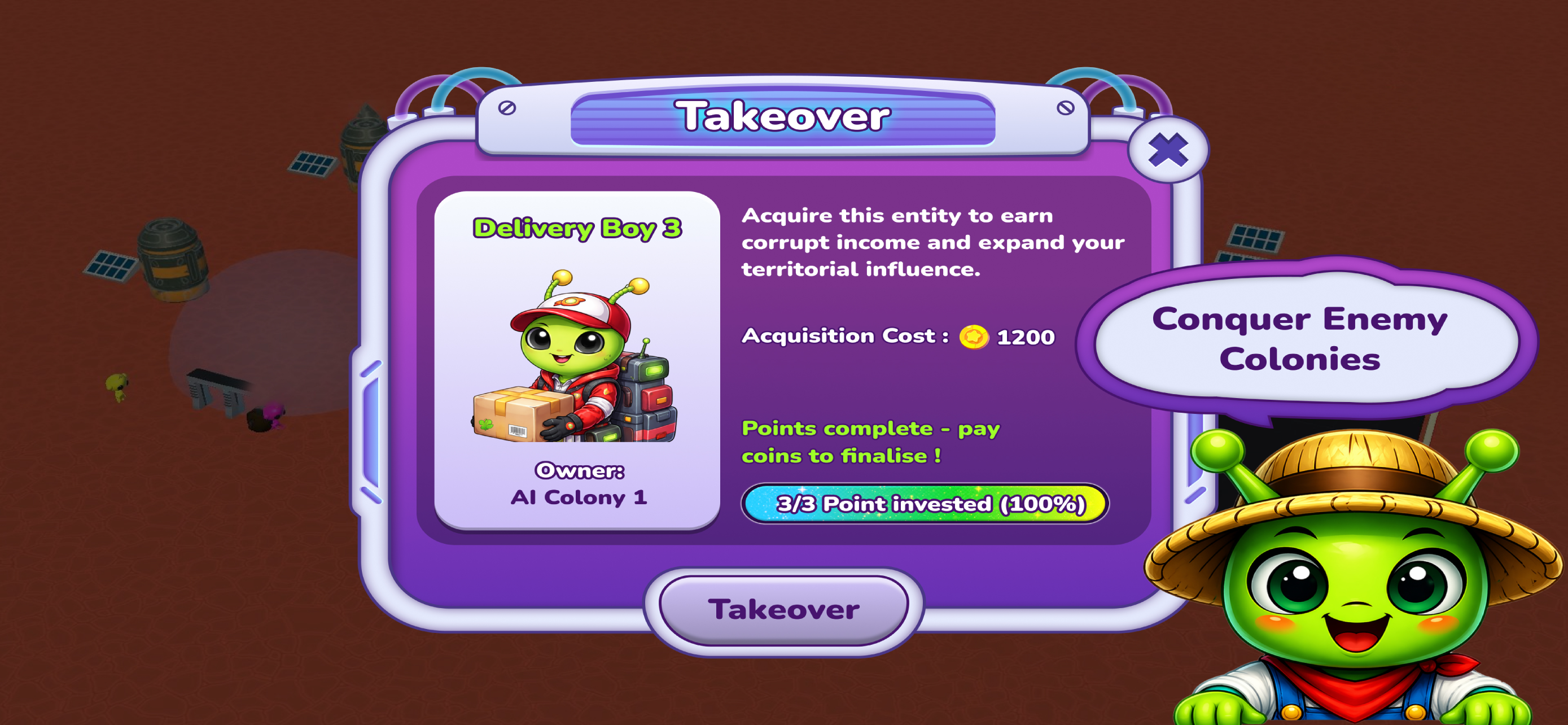 Space Farmer Idle Tycoon screenshot 3