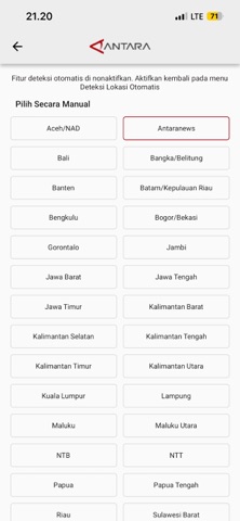 Antaranews iPhone screenshot 1