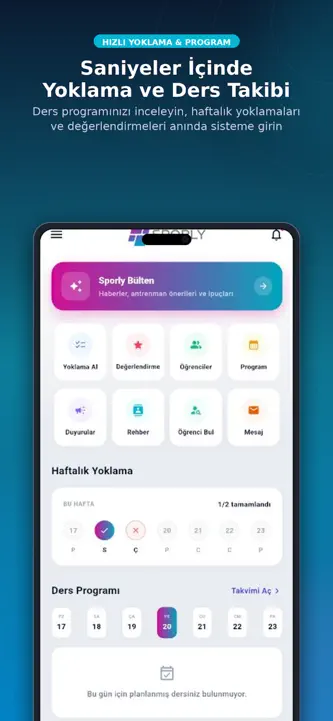 Sporly Antrenör screenshot 2