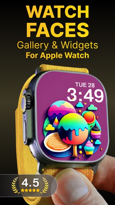 Watch Faces Gallery - Widgets Screenshot 1 - AppWisp.com Watch Faces Gallery - Widgets Screenshot 1 - AppWisp.com