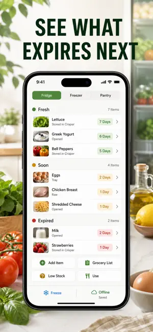 Fridge Food Expiry Tracker screenshot 2