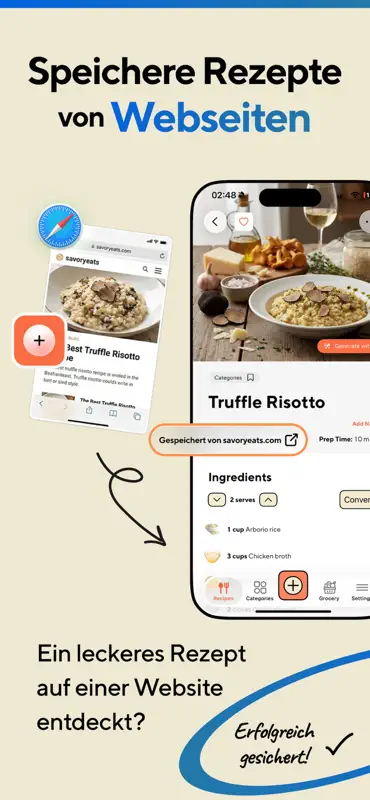 Rezepte Speichern RecipeSnap screenshot 8 of 10