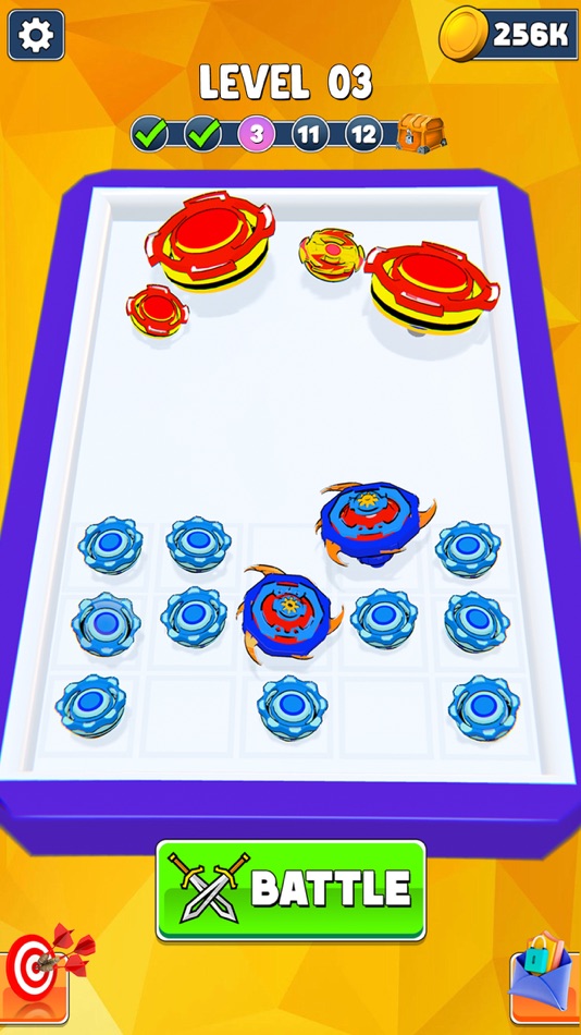 #2. Merge & Battle Spinner Game (iOS) 由: Aamir Attique
