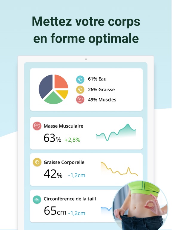 Screenshot #6 pour aktiBMI: Suivi IMC et Poids