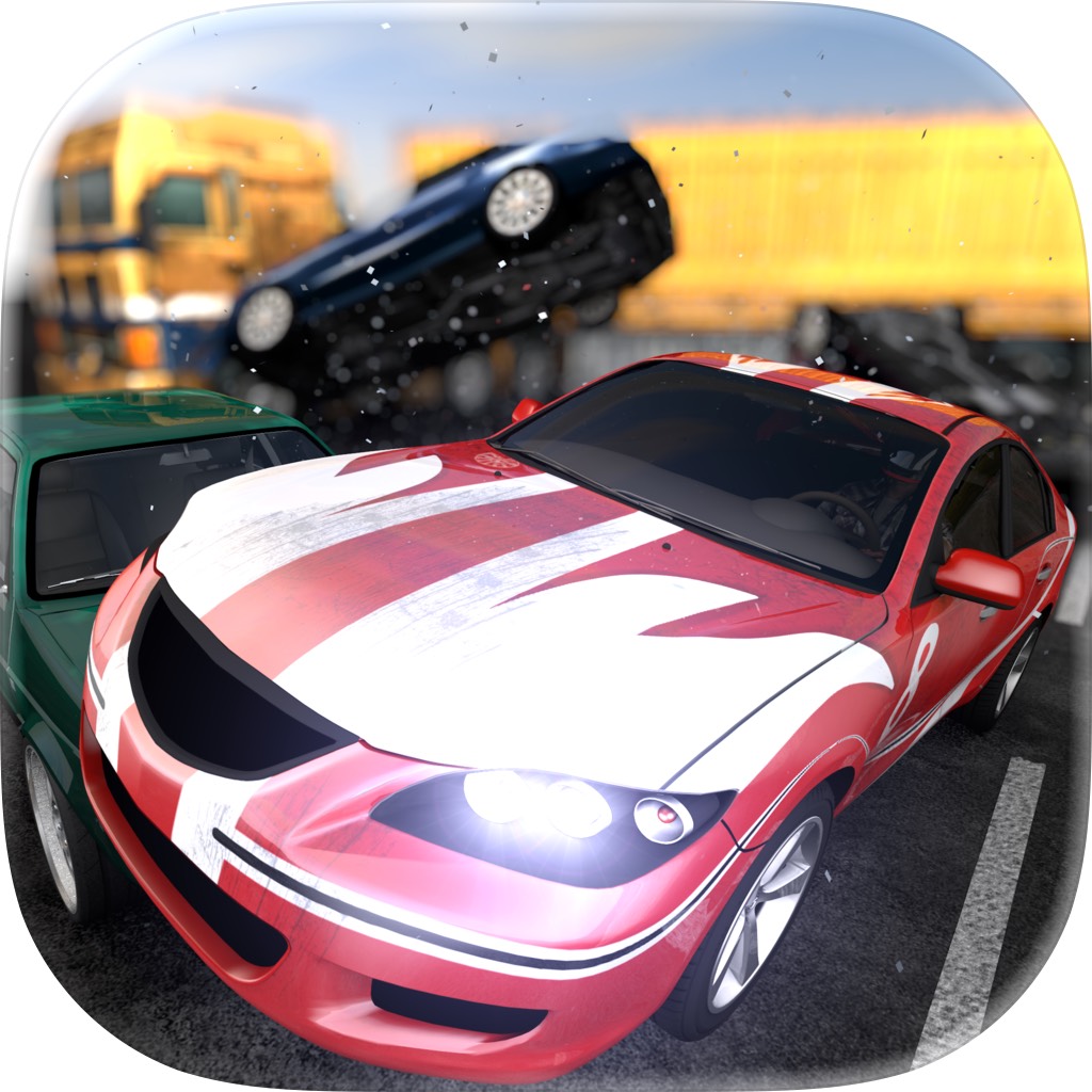 Apple App Store cover for Highway Crash Derby