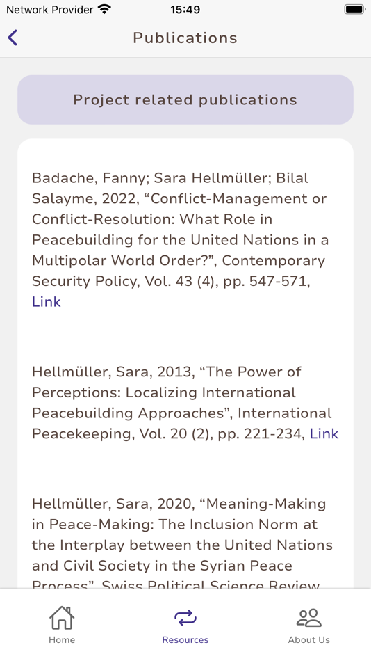 #10. UN Peace Missions App (iOS) 由: Fondation pour l'institut de hautes etudes internationales et du developpement (Geneve)