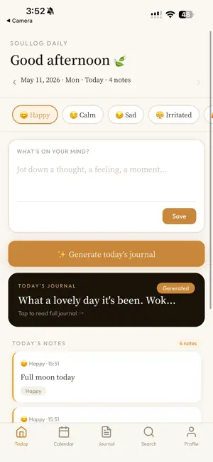 Soulog Daily screenshot 1