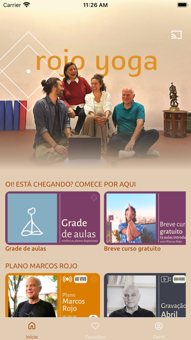Rojo Yoga Screenshot