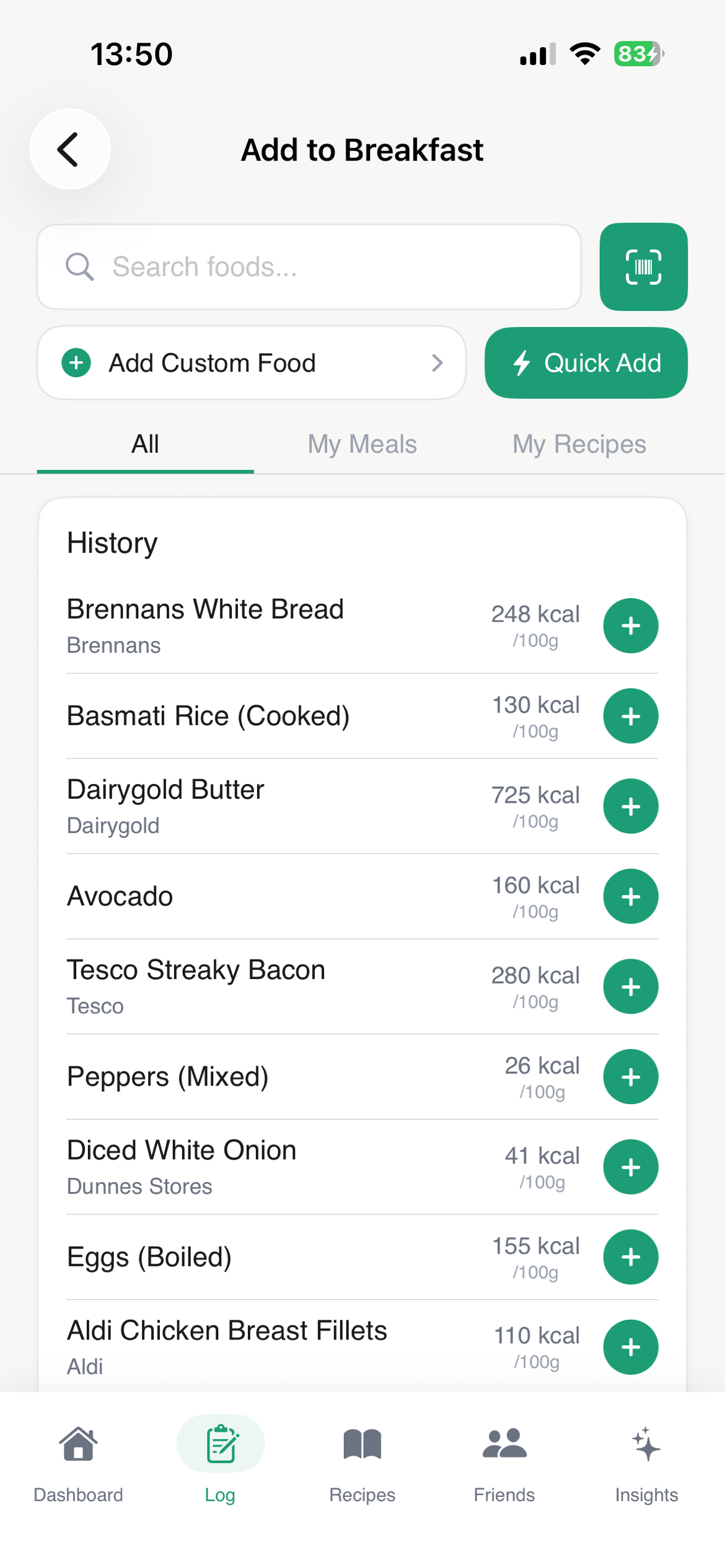 Grub - Food & Calorie Tracker screenshot 4