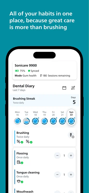 Philips Sonicare screenshot 2 of 6
