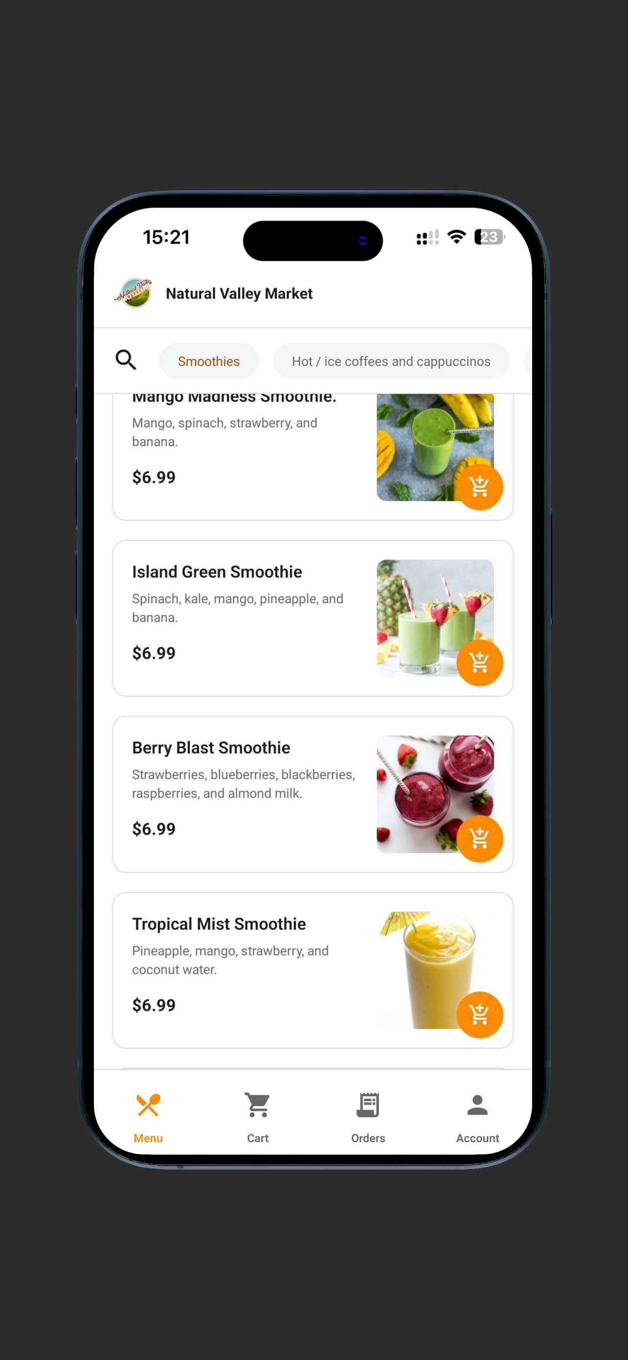 Natural Valley Market screenshot 3