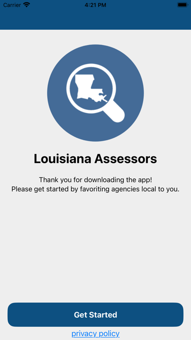 Louisiana Assessors Screenshot