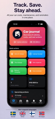 Biljournal Screenshot 1 of 6